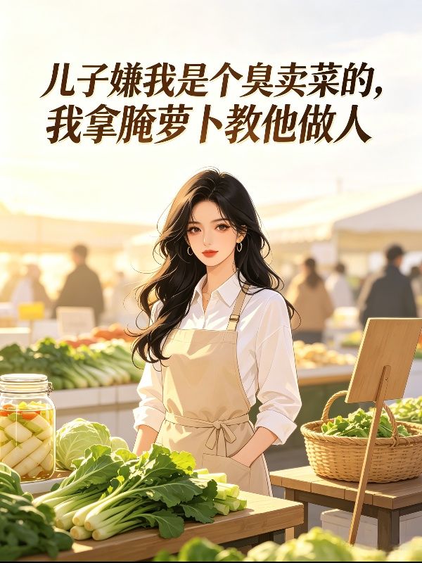 兒子嫌我是個臭賣菜的，我拿醃蘿卜教他做人
