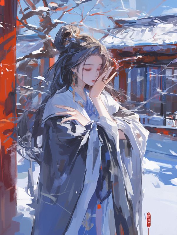 海東青銜走故鄉，我的舊氈帳裏隻剩下風雪