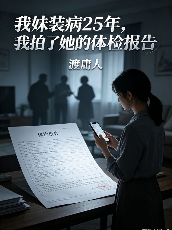 我妹裝病25年，我拍了她的體檢報告