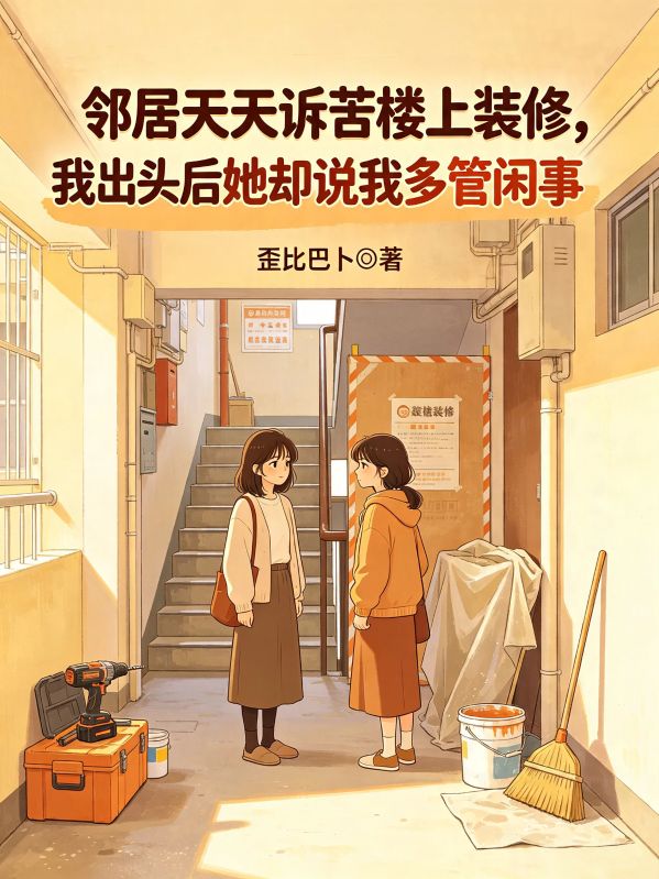 鄰居天天訴苦樓上裝修，我出頭後她卻說我多管閑事