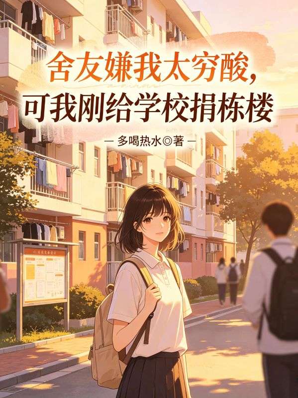 舍友嫌我太窮酸，可我剛給學校捐棟樓