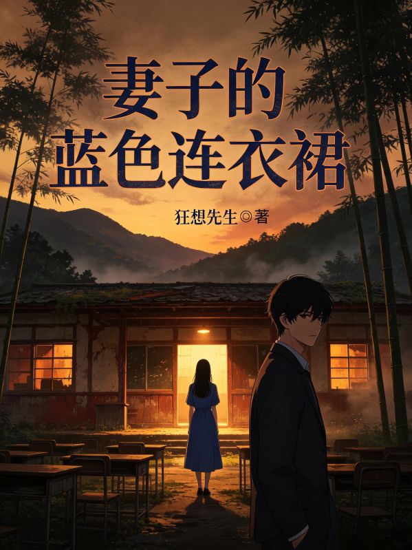 妻子的藍色連衣裙