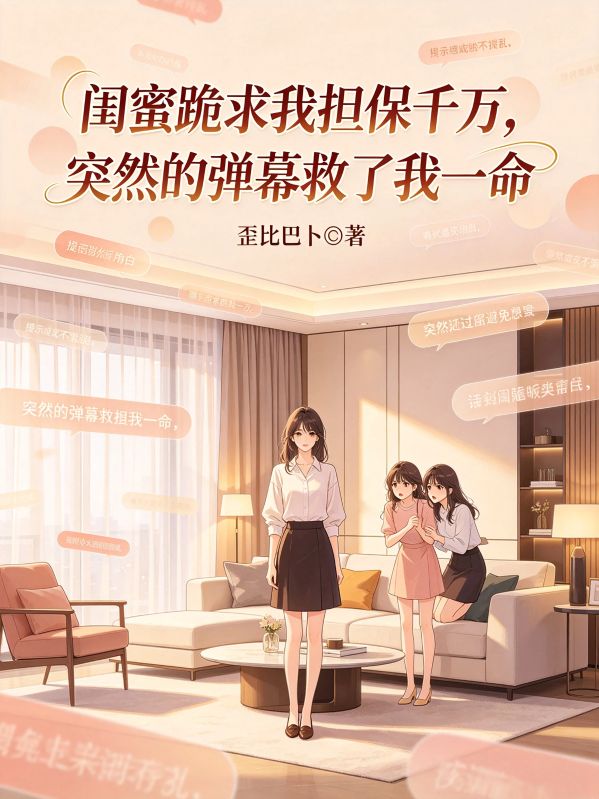 閨蜜跪求我擔保千萬，突然的彈幕救了我一命