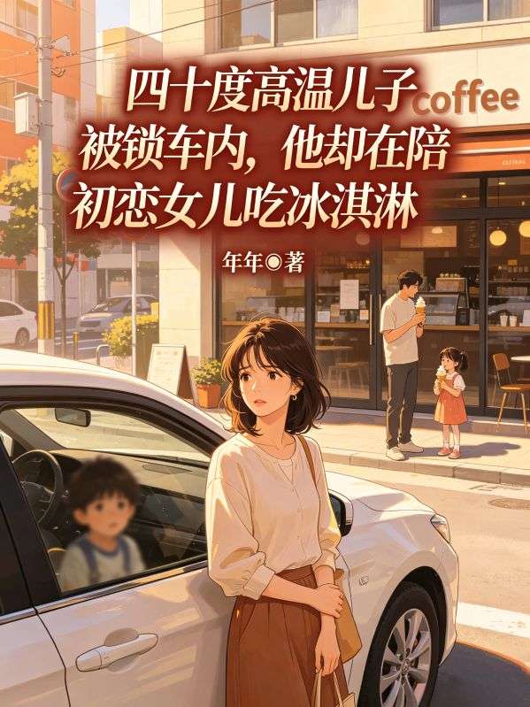 四十度高溫兒子被鎖車內，他卻在陪初戀女兒吃冰淇淋