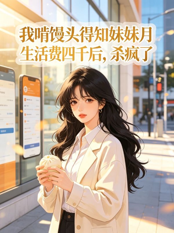 我啃饅頭得知妹妹月生活費四千後，殺瘋了