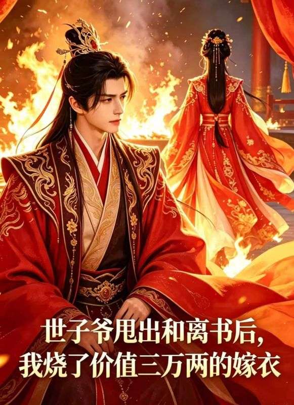 世子爺甩出和離書後，我燒了價值三萬兩的嫁衣