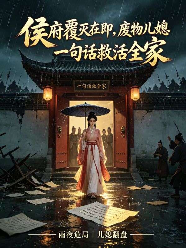 侯府覆滅在即，廢物兒媳一句話救活全家