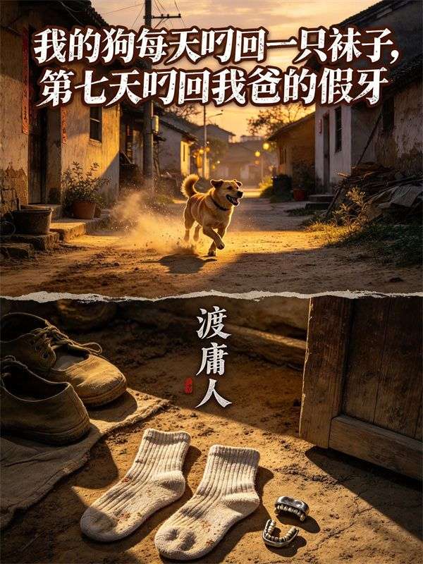 我的狗每天叼回一隻襪子，第七天叼回我爸的假牙