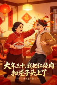 大年三十，我把紅燒肉扣逆子頭上了