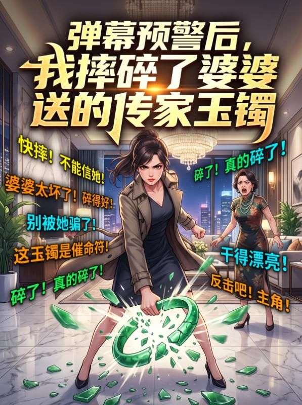 彈幕預警後，我摔碎了婆婆送的傳家玉鐲