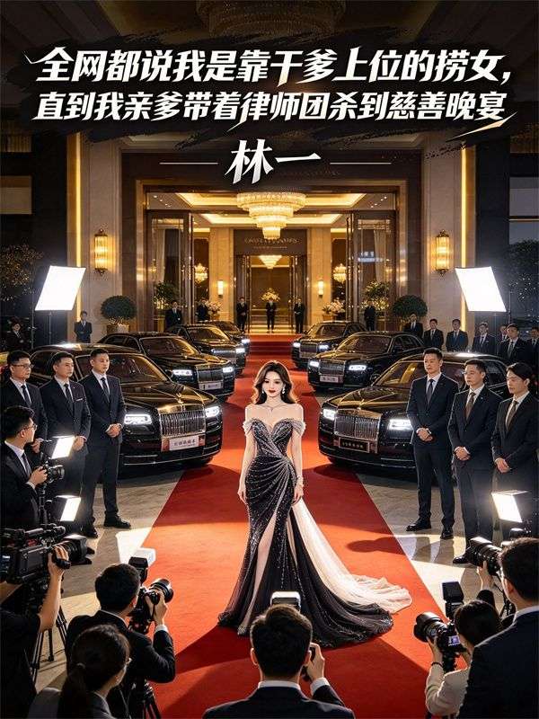 全網都說我是靠幹爹上位的撈女，直到我親爹帶著律師團殺到慈善晚宴