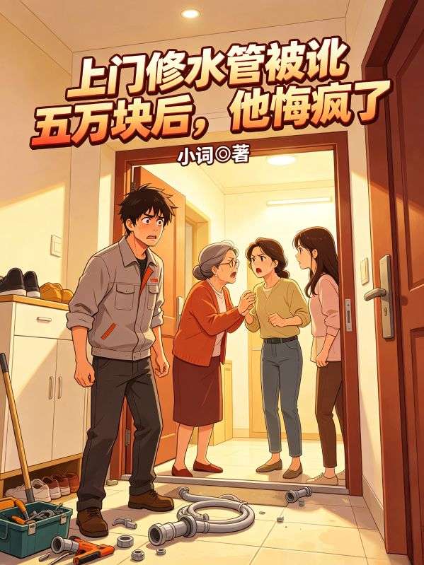 上門修水管被訛五萬塊後，他悔瘋了