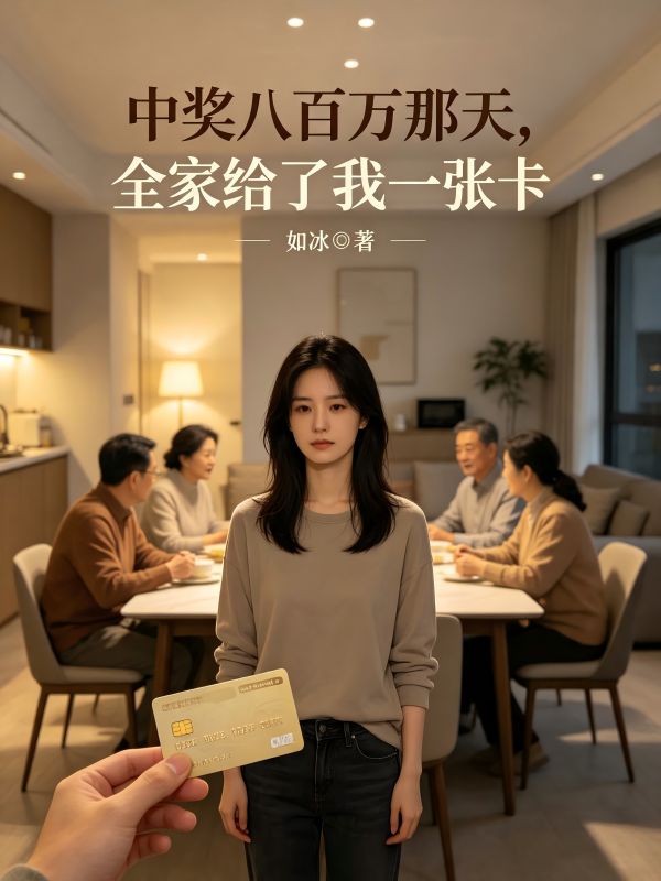 中獎八百萬那天，全家給了我一張卡