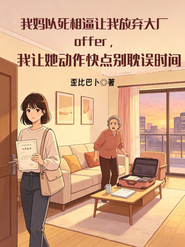 我媽以死相逼讓我放棄大廠offer，我讓她動作快點別耽誤時間