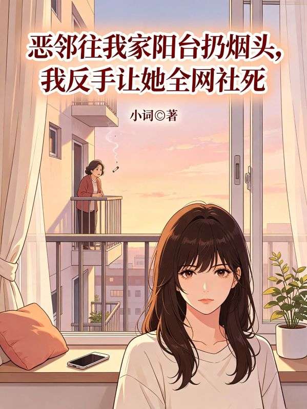 惡鄰往我家陽台扔煙頭，我反手讓她全網社死