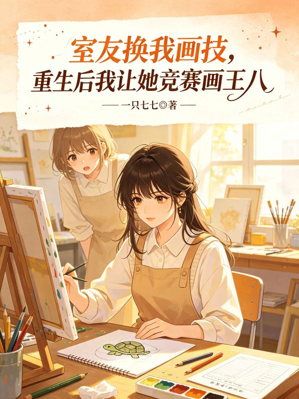 室友換我畫技，重生後我讓她競賽畫王八