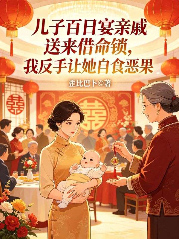 兒子百日宴親戚送來借命鎖，我反手讓她自食惡果