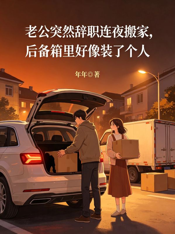老公突然辭職連夜搬家，後備箱裏好像裝了個人