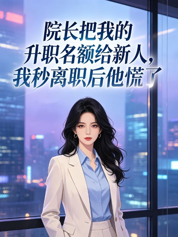 院長把我的升職名額給新人，我秒離職後他慌了