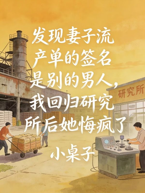 發現妻子流產單的簽名是別的男人，我回歸研究所後她悔瘋了