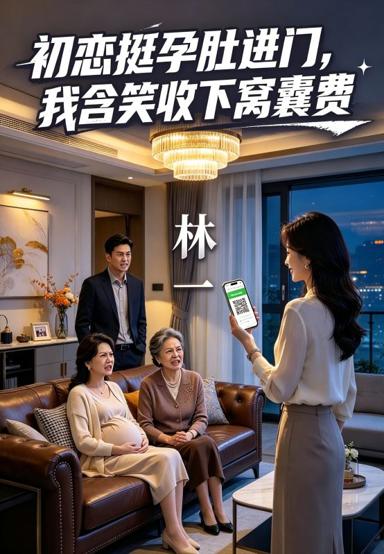 初戀挺孕肚進門，我含笑收下窩囊費
