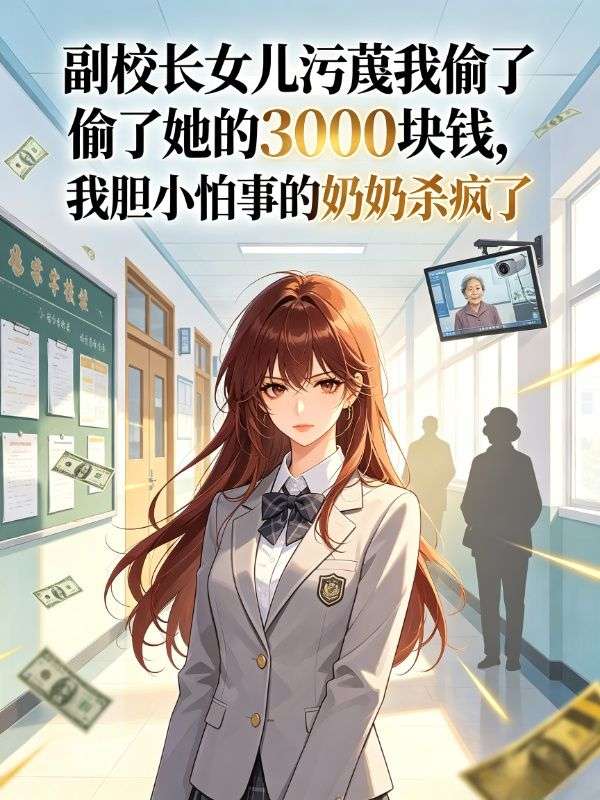副校長女兒汙蔑我偷了她的3000塊錢，我膽小怕事的奶奶殺瘋了