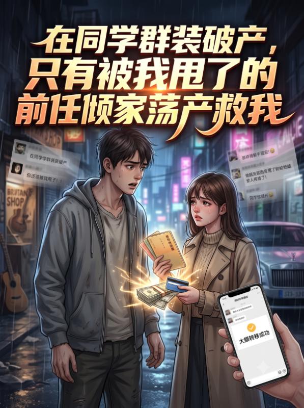在同學群裝破產，隻有被我甩了的前任傾家蕩產救我
