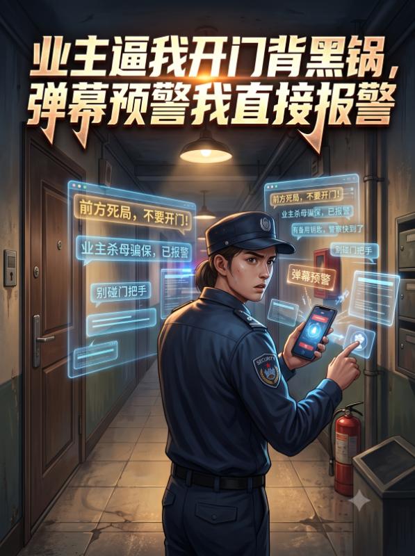 業主逼我開門背黑鍋，彈幕預警我直接報警