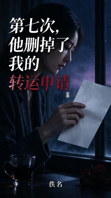 第七次，他刪掉了我的轉運申請