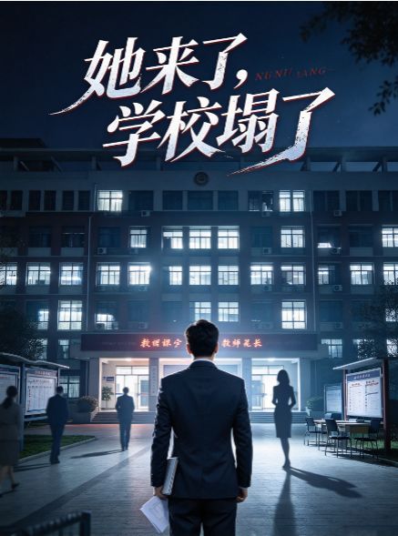 她來了，學校塌了