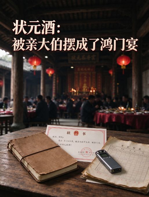 狀元酒：被親大伯擺成了鴻門宴
