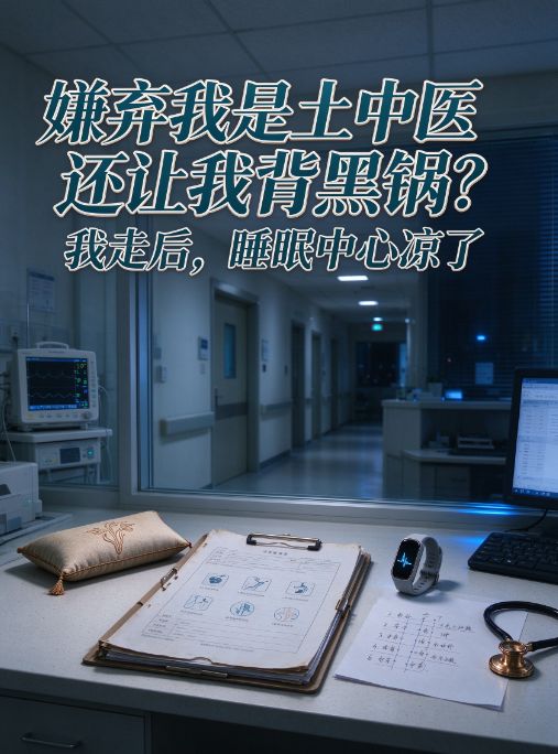 嫌棄我是土中醫還讓我背黑鍋？我走後，睡眠中心涼了