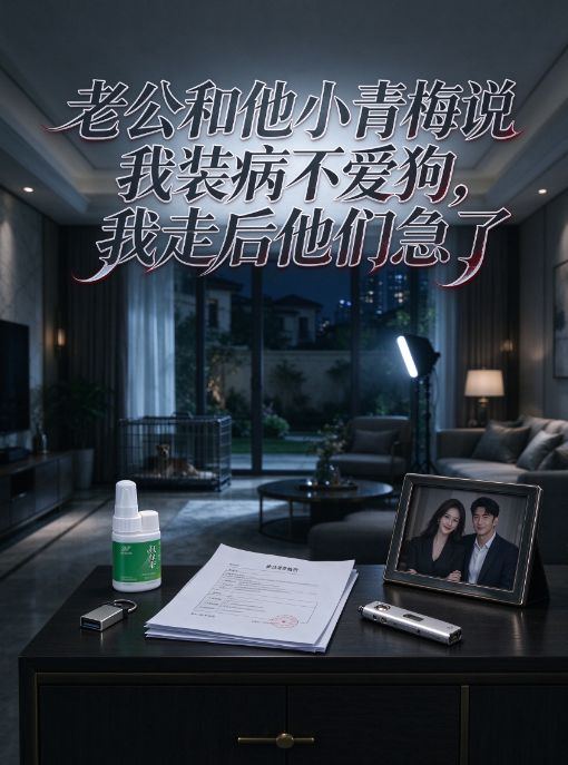 老公和他小青梅說我裝病不愛狗，我走後他們急了