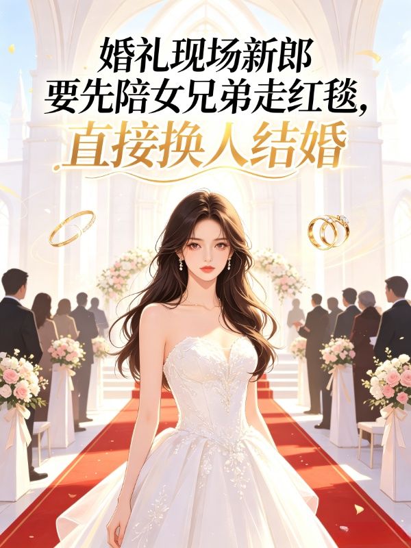 婚禮現場新郎要先陪女兄弟走紅毯，我直接換人結婚