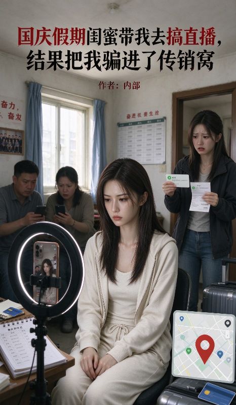 國慶假期閨蜜帶我去搞直播，結果把我騙進了傳銷窩