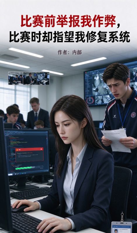 比賽前舉報我作弊，比賽時卻指望我修複係統
