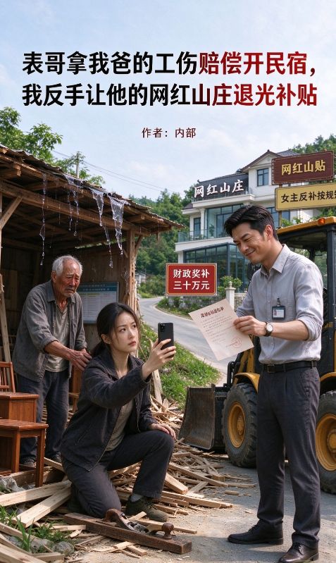 表哥拿我爸的工傷賠償開民宿，我反手讓他的網紅山莊退光補貼