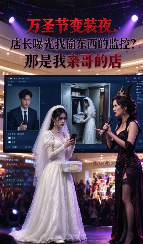 萬聖節變裝夜，店長曝光我偷東西的監控？那是我親哥的店