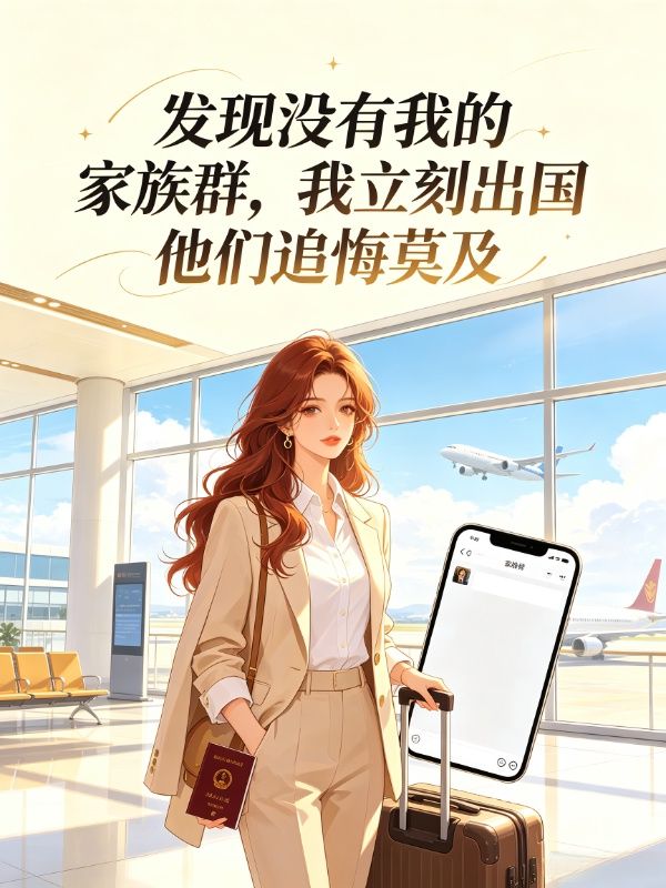 發現沒有我的家族群，我立刻出國他們追悔莫及