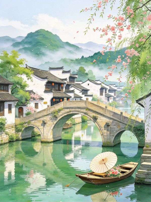 雪散不知歸處