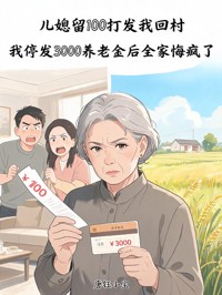 兒媳留100打發我回村，我停發3000養老金後全家悔瘋了