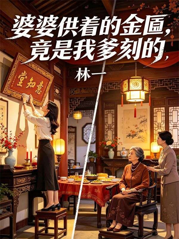 婆婆供著的金匾，竟是我爹刻的