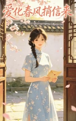 愛化春風捎信來