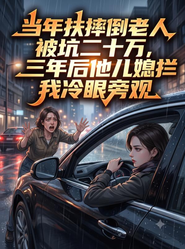 當年扶摔倒老人被坑二十萬，三年後他兒媳攔車我冷眼旁觀