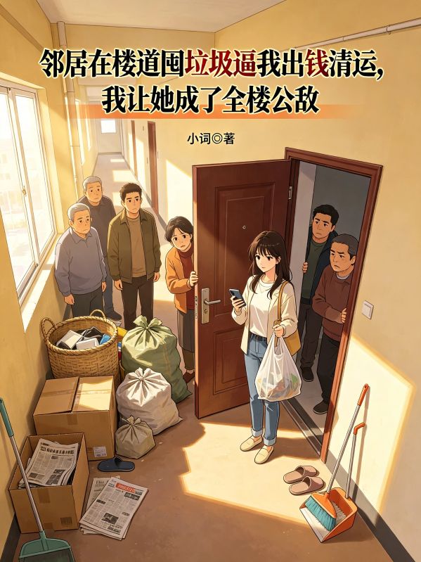 鄰居在樓道囤垃圾逼我出錢清運，我讓她成了全樓公敵