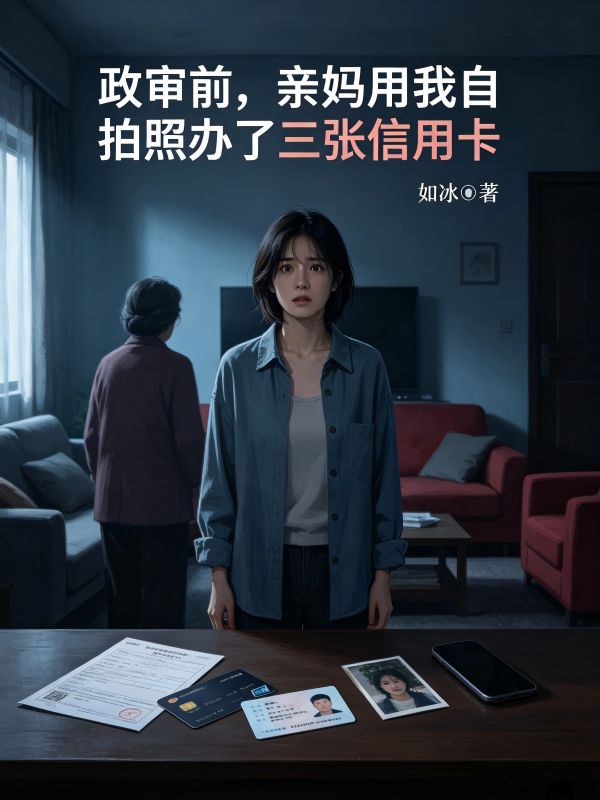 政審前，親媽用我自拍照辦了三張信用卡