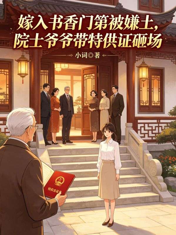 嫁入書香門第被嫌土，院士爺爺帶特供證砸場