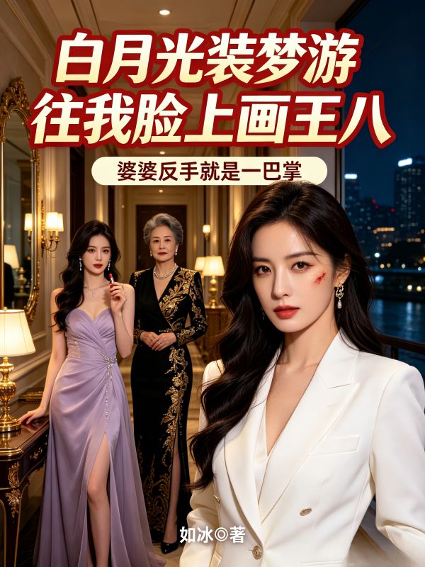 白月光裝夢遊往我臉上畫王八，婆婆反手就是一巴掌