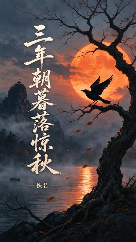 三年朝暮落驚秋