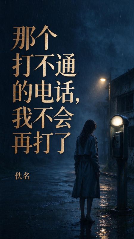那個打不通的電話，我不會再打了